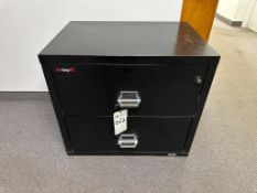 FIREKING 2-DRAWER LATERAL FIREPROOF FILE CABINET