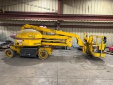 1996 GROVE AMZ46NE 40' ELECTRIC MANLIFT W/ ARTICULATING BOOM, VERY LOW HOURS