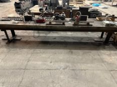 CONTENTS OF WELDING TABLE, TRAC-BUG TRACK WELDING MACHINE, CUT-O-MATIC AUTO FLAME-CUTTING MACHINE