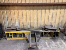 40 TON SPREADER BEAM WITH PLATE LIFTING CLAMPS