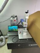 2022 SFX 50W SPLIT FIBER LASER MARKING MACHINE, MODEL SFX-50GS