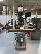 LINCOLN VERTICAL MILLING MACHINE, MODEL 3KVHC WITH ANILAM ELECTRONICS A163-20000 DIGITAL READOUT