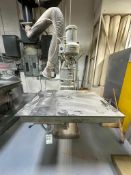 BRIDGEPORT M-HEAD MILLING MACHINE CONVERTED TO ROUTER