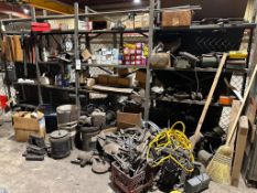 CONTENTS OF WALL OF MAINTENANCE CRIB