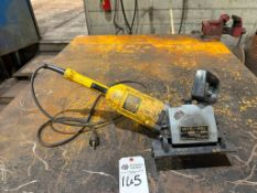 DEWALT DWE4519 9-INCH ANGLE GRINDER WITH HECK INDUSTRIES BEVEL-MILL MODEL 4000