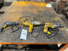 DEWALT ELECTRIC CORDED DRILL AND IMPACT