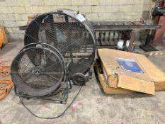 BOX FANS, AND PEDESTAL FANS