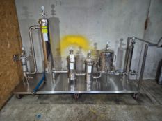 MOBILE MULTI-STAGE STAINLESS LIQUID FILTRATION SKID