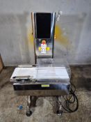 2024 SAINTYCO FC-S25 AUTOMATIC IN-LINE CHECKWEIGHER SYSTEM WITH X-RAY AND REJECTION SYSTEM