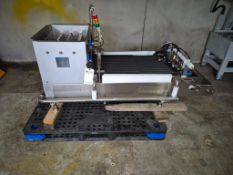 2021 CDA USA INC MODEL 2500 NINON BOTTLE LABELING MACHINE WITH 27.5
