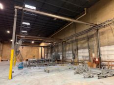 40' 2000LB BRIDGE CRANE