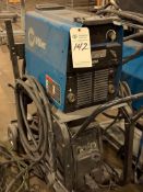 2005 MILLER XMT 350 CC/CV AUTO-LINE WELDER (MIG,TIG,STICK) W/ 2002 MILLER S-22P12 WIRE FEED UNIT
