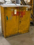 EAGLE 30 GAL. PAINT/INK STORAGE CABINET, YELLOW