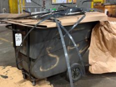 CONTINENTAL MFG. CO. PLASTIC MOBILE TILT TRUCK HOPPER