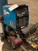 2002 MILLER XMT 304 CC/CV DC INVERTER ARC WELDER (MIG, TIG, STICK) W/ MILLER S-22P12 WIRE FEED UNIT