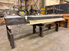 2015 GULLCO WSG-1200 GUIDED LARGE FORMAT WELDING TRACK/TABLE
