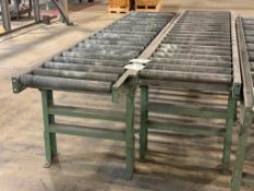 (2) ROLLER TABLES 10'L X 22-1/2