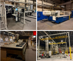 Fabrication Equipment Moving Sale from Maryland Facility Closure