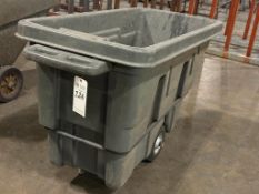 UNBRANDED PLASTIC MOBILE TILT TRUCK HOPPER