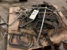 PALLET OF ASSORTED C-CLAMPS, MAINLY NO. 408