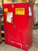 EAGLE MFG PI-47 60 GAL. PAINT/INK STORAGE CABINET, RED