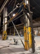 2005 PLYMOVENT ARTICULATED WELDING FUME EXTRACTION ARM SYSTEM