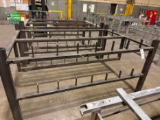 (6) ASSORTED STEEL, CYLINDER/TUBE RACKS