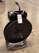 PALLET STRAPPING KIT, SPOOL CART AND ASSORTED TOOLS