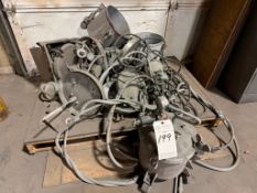 PALLET OF ASSORTED SMALL PRESSURE TANK VESSELS AND PARTS
