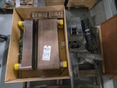 SKID OF (2) ALFA LAVAL HEAT EXCHANGER, 1200A/600V SIEMENS POWER SWTICH & SPARE HARDWARE