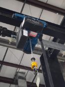 DEMAG U/EU 11 DC 1 TON TROLLEY MOUNTED ELECTRIC HOIST #2