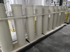 (7) BIOMASS FILTER BAG HOUSING ASSEMBLIES - 2 SLOTS EACH