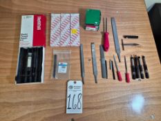 ASSORTED HELICOIL MASTER THREAD REPAIR KIT PARTS AND MACHINIST FILES