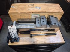 SCHUNK KONTEC KSG VS 160 POWER-AMPLIFIED SINGLE-ACTING MANUAL MACHINE VISE