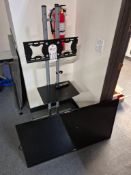 48-INCH 1080P LED HDTV WITH ROLLING STAND