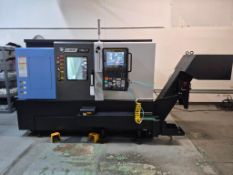 2022 DN SOLUTIONS LYNX 2100LSYB SUB-SPINDLE, Y-AXIS, & BIG BORE CNC LATHE W/ SCHUNK ROTA CHUCK *VIDE