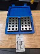 FOWLER (52-439-246-0) STEEL 2-4-6 BLOCK SET WITH 31 HOLES MATCHED PAIR