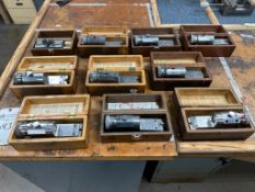 (9) KUHN TOOL & DIE CLEARVIEW RADI-ANGLE FORM WHEEL DRESSERS