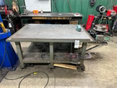 HEAVY-DUTY WELDING FIXTURE TABLE WITH PROFAX MOTORIZED POSITIONER