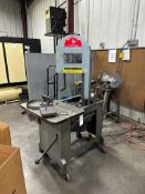 ROLL-IN SAW EF1459 VERTICAL GRAVITY-FEED BANDSAW