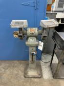 MARATHON PEDESTAL BENCH GRINDER AND HAMMOND HORIZONTAL BELT SANDER