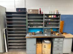 INDUSTRIAL WORKBENCH AND MULTI-UNIT SHELVING LINE