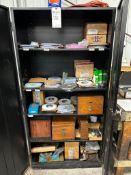 INDUSTRIAL STORAGE CABINET WITH PRECISION GRINDING TOOLING AND ABRASIVES