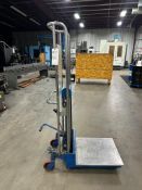 VESTIL HYD-10 HYDRAULIC FOOT PUMP LIFT CART 880 LBS CAPACITY