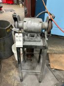 BENCH GRINDER WITH METAL STAND