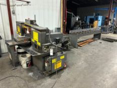 HEM SAW H90A-1 HORIZONTAL BAND SAW | 3 HP | 12'10
