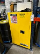 JUSTRITE SURE-GRIP EX FLAMMABLE LIQUID STORAGE CABINET 55 GALLON CAPACITY
