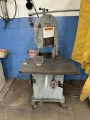 ROLL-IN SAW MODEL EF1459 VERTICAL GRAVITY-FEED BANDSAW