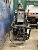 LINCOLN ELECTRIC POWER WAVE 355M MULTI-PROCESS WELDER WITH POWER FEED 10M