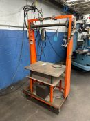 ECONOMY MODEL DST 2,000 LB. CAPACITY PNEUMATIC DIE LIFT TABLE